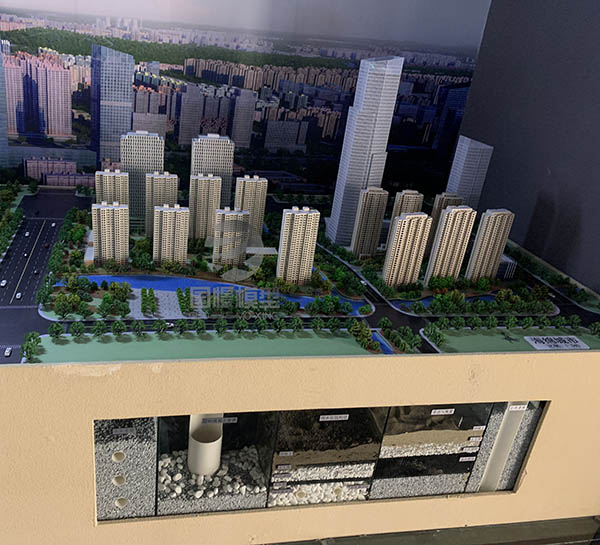 彭阳县建筑模型